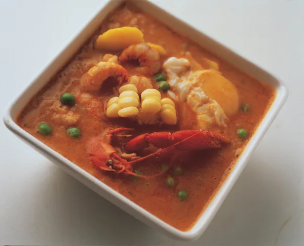 Chupe de camarones (Créditos: Manchamanteles, PROMPERU)